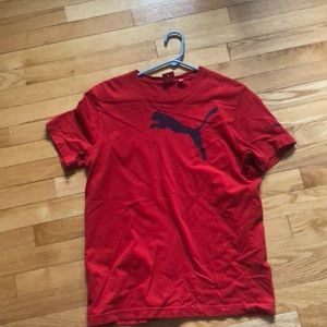Red puma T-shirt